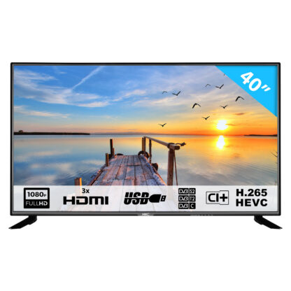 HKC 40F1FHD LED-tv 40 inch (Full HD, CI+, 2x HDMI, USB) (Type A)