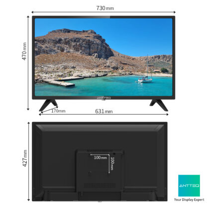 Antteq AG32H3 32 inch HD Ready LED TV (type A) - Image 4