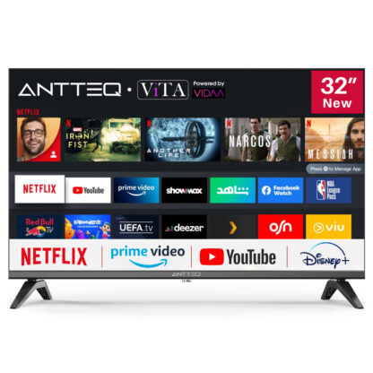 ANTTEQ V32-AH3.Q1L-BT - Smart TV 32 Inch HD Ready LED (type B)